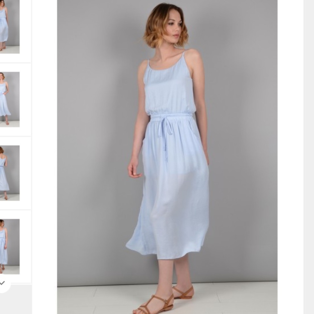 Spaghetti Strap MIDI Dress